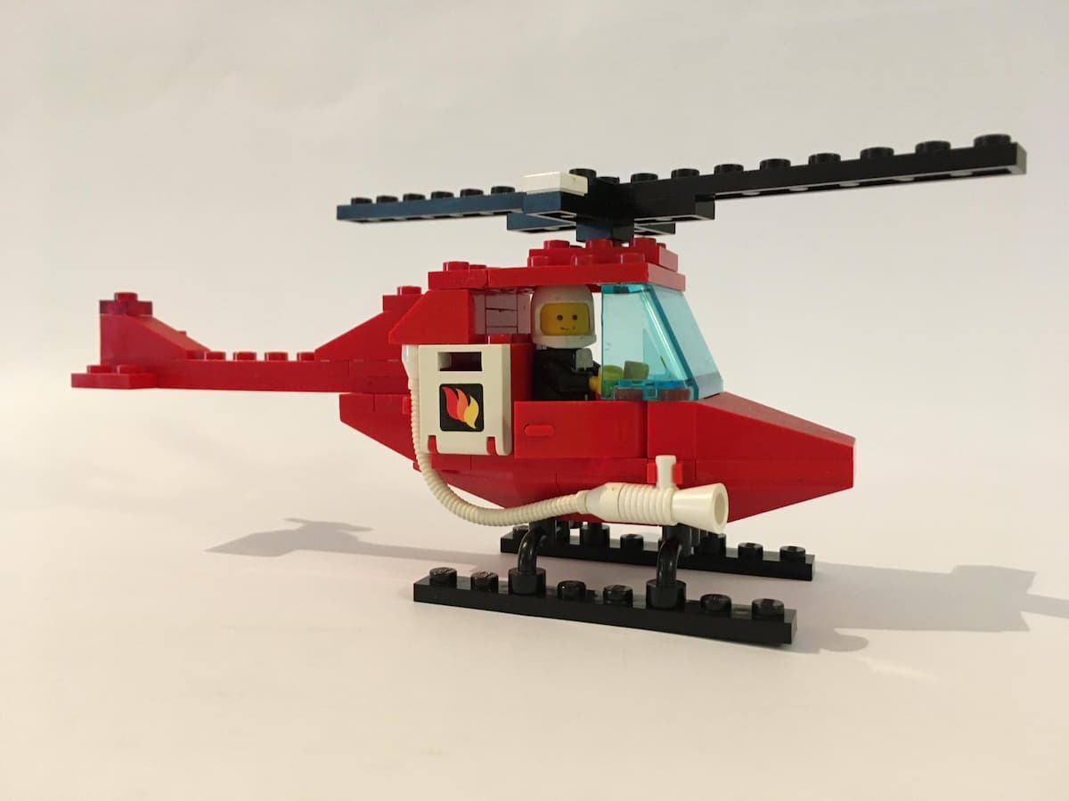 Fire Patrol Copter LEGO set (#6657-1)