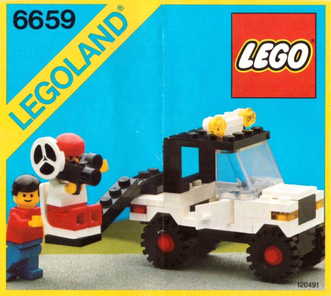 TV Camera Crew LEGO set (#6659-1)