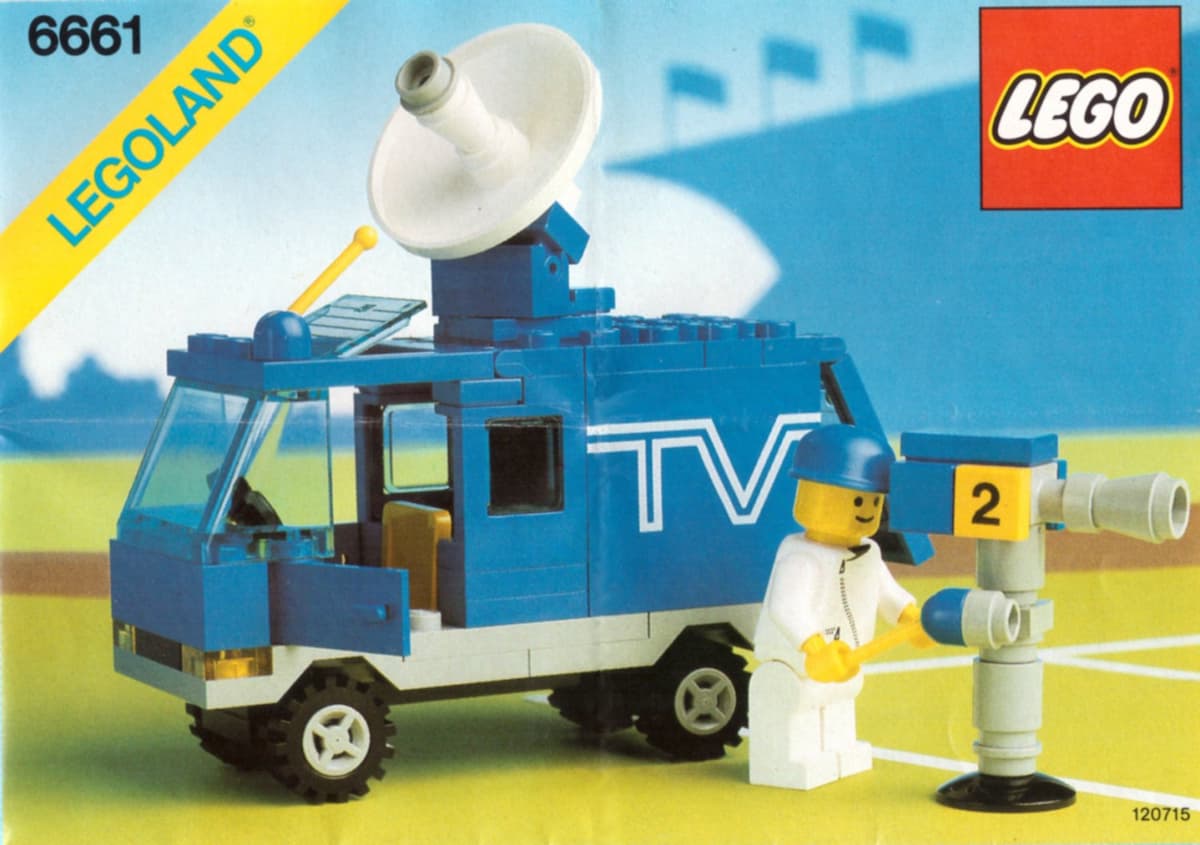 Mobile TV Studio LEGO set (#6661-1)