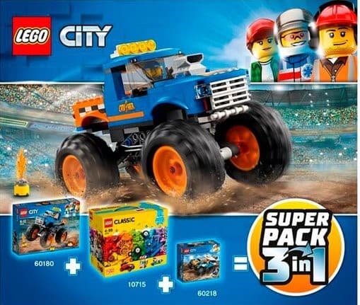 City / Classic Super Pack 3 in 1 LEGO set (#66615-1)