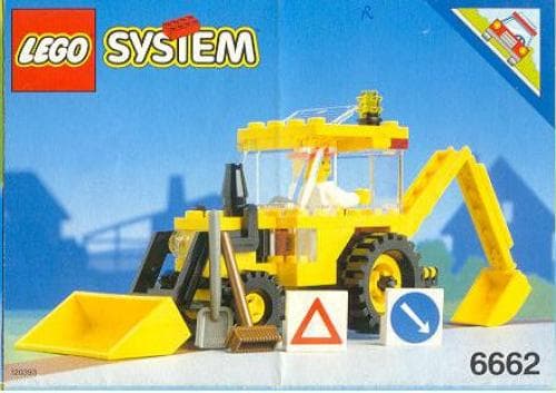 Backhoe LEGO set (#6662-1)