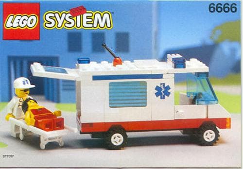Ambulance LEGO set (#6666-1)