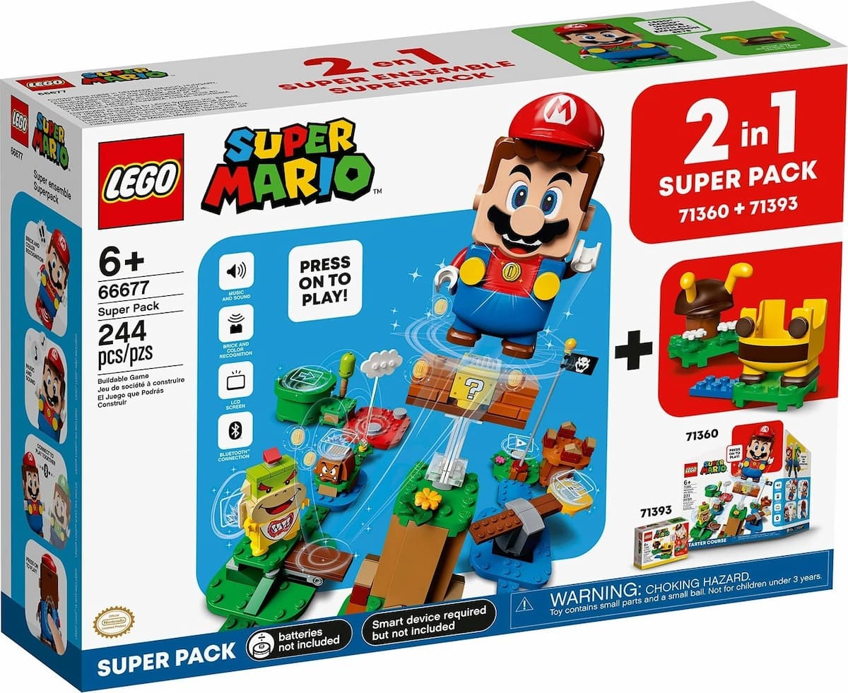 2 in 1 Super Pack LEGO set (#66677-1)
