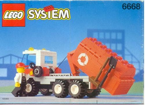 Recycle Truck LEGO set (#6668-1)