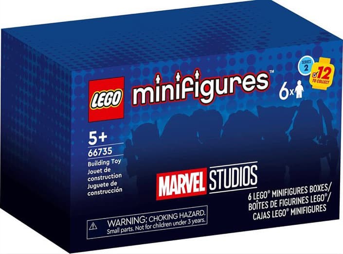 Marvel Series 2 - Sealed Box 6 LEGO set (#66735-1)