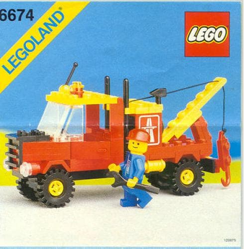 Crane Truck LEGO set (#6674-1)