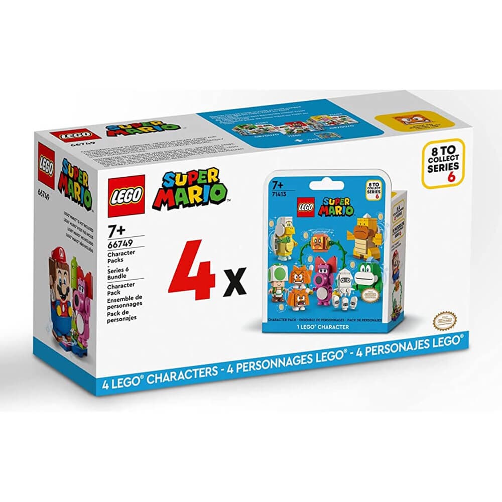 Character Pack Series 6 - Box of 4 Packs LEGO set (#66749-1)