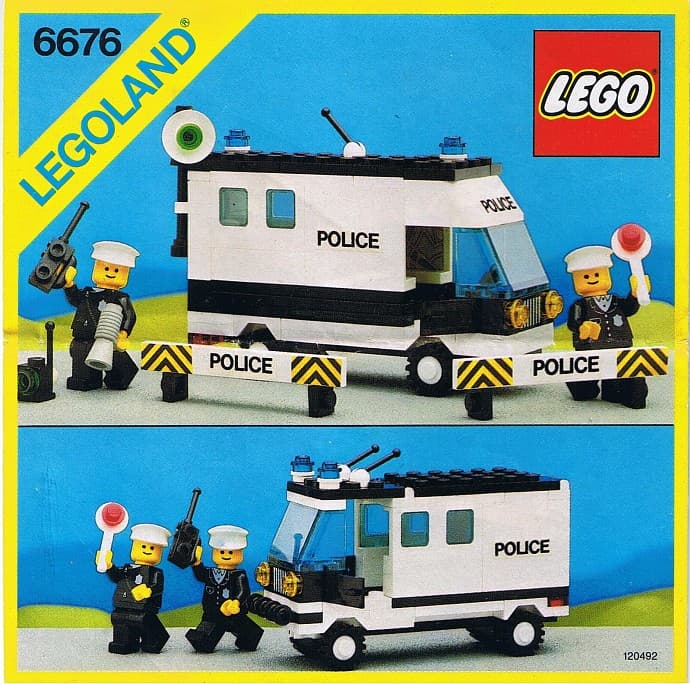 Mobile Command Unit LEGO set (#6676-1)