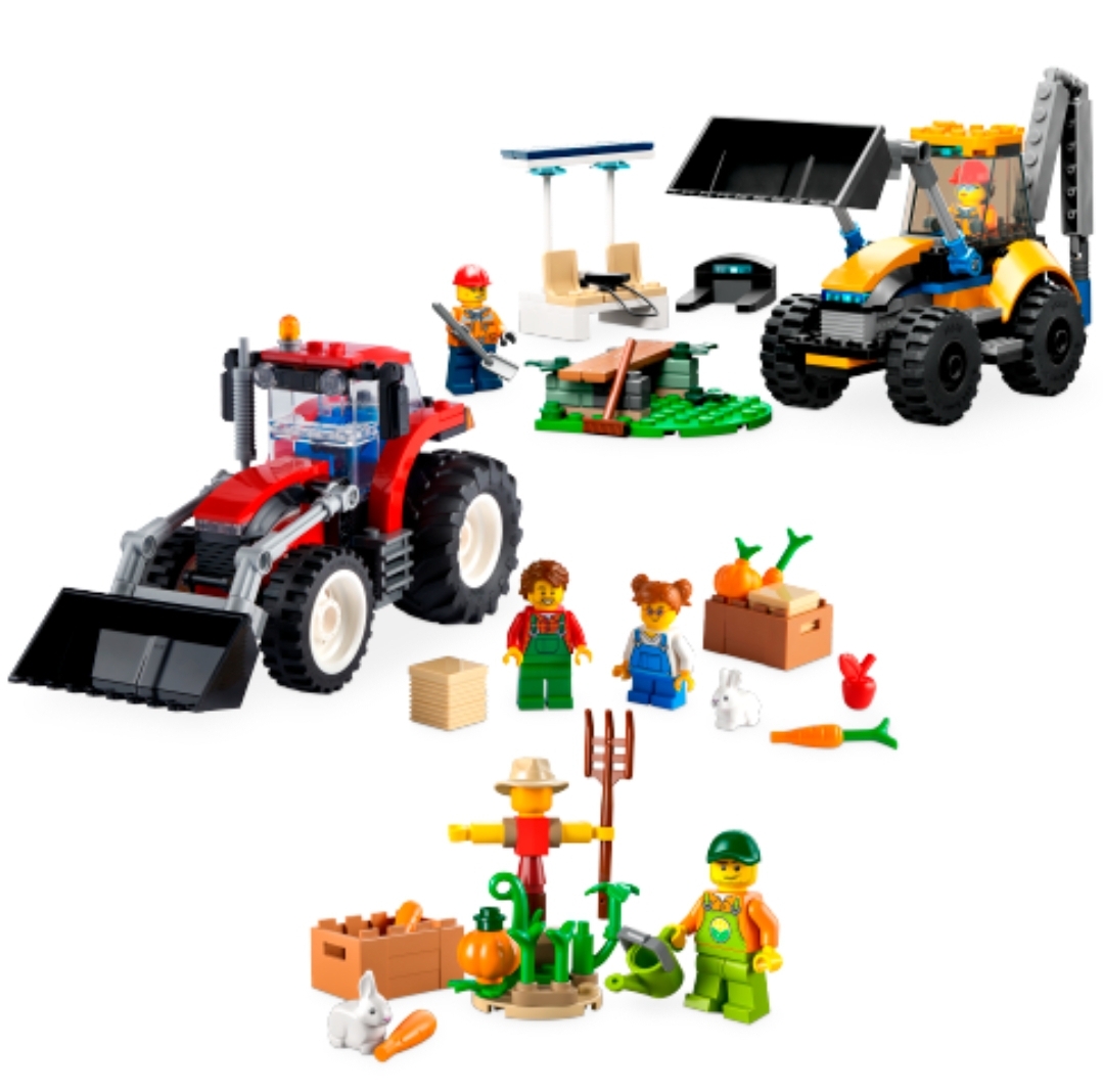 Big Wheel Gift Set LEGO set (#66772-1)