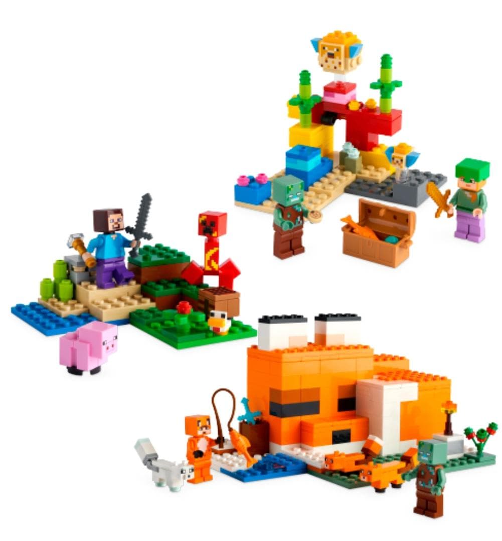 Overworld Adventures Pack LEGO set (#66779-1)