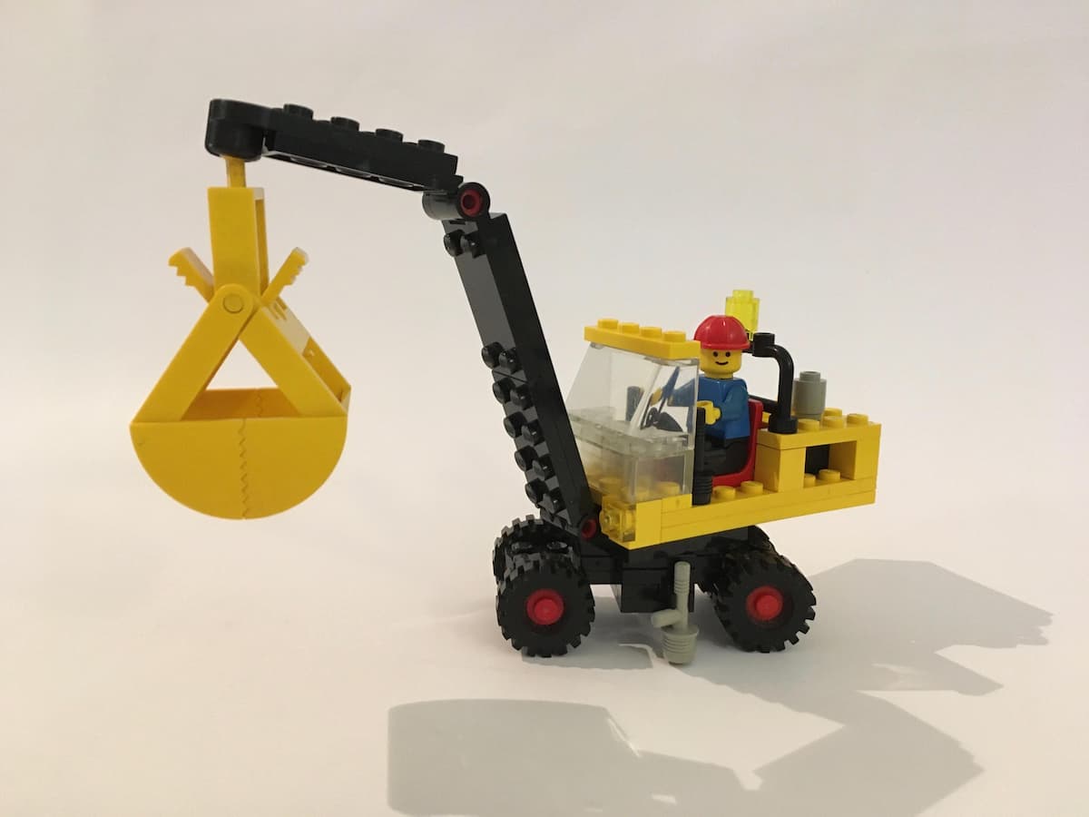 Excavator LEGO set (#6678-1)