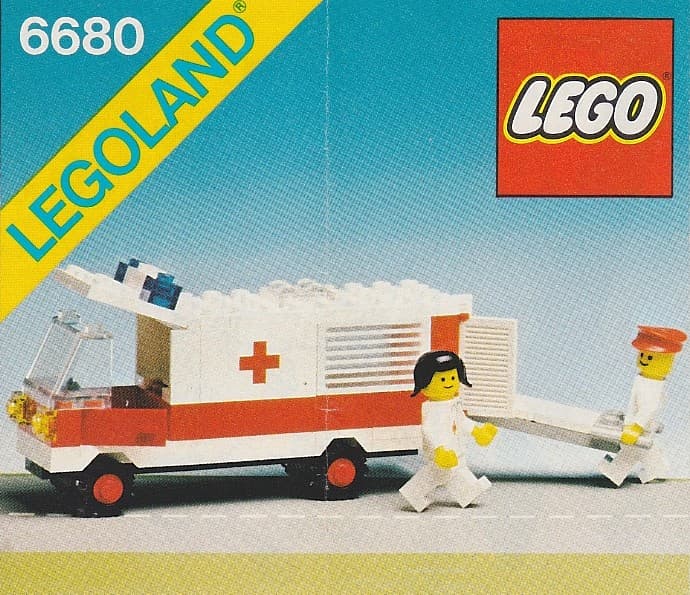 Ambulance LEGO set (#6680-1)
