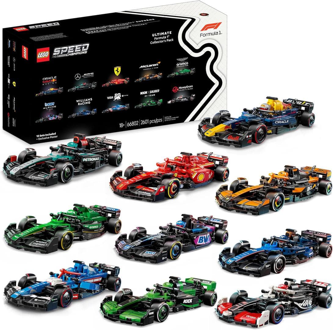 Ultimate Formula 1 Collector's Pack LEGO set (#66802-1)