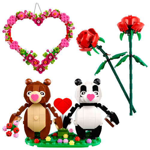 Hearts & Flowers Gift Set LEGO set (#66817-1)