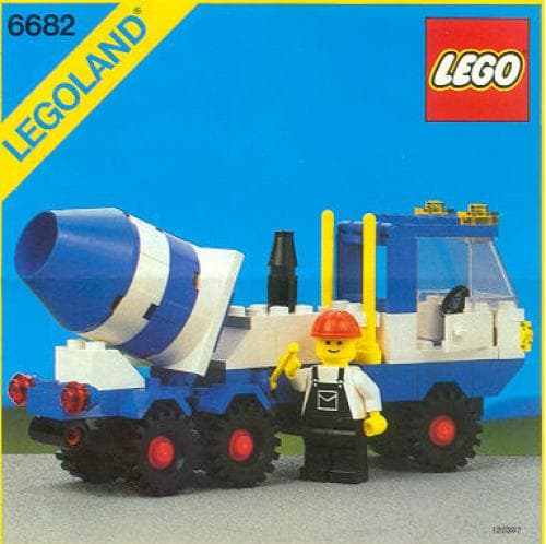Cement Mixer LEGO set (#6682-1)