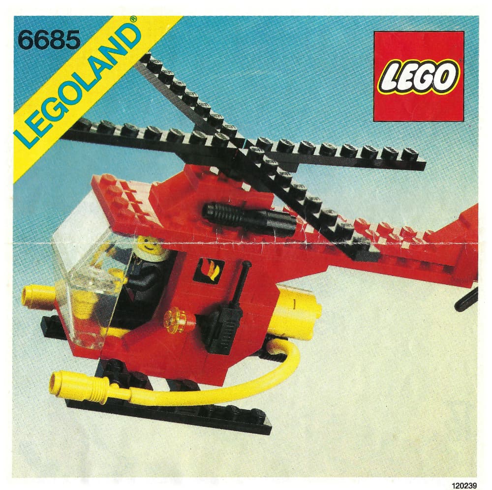 Fire Copter 1 LEGO set (#6685-1)