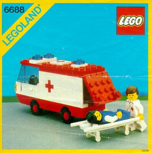 Ambulance LEGO set (#6688-1)