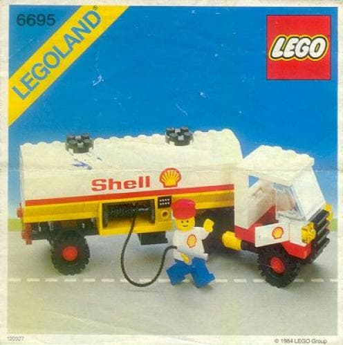 Shell Tanker LEGO set (#6695-1)