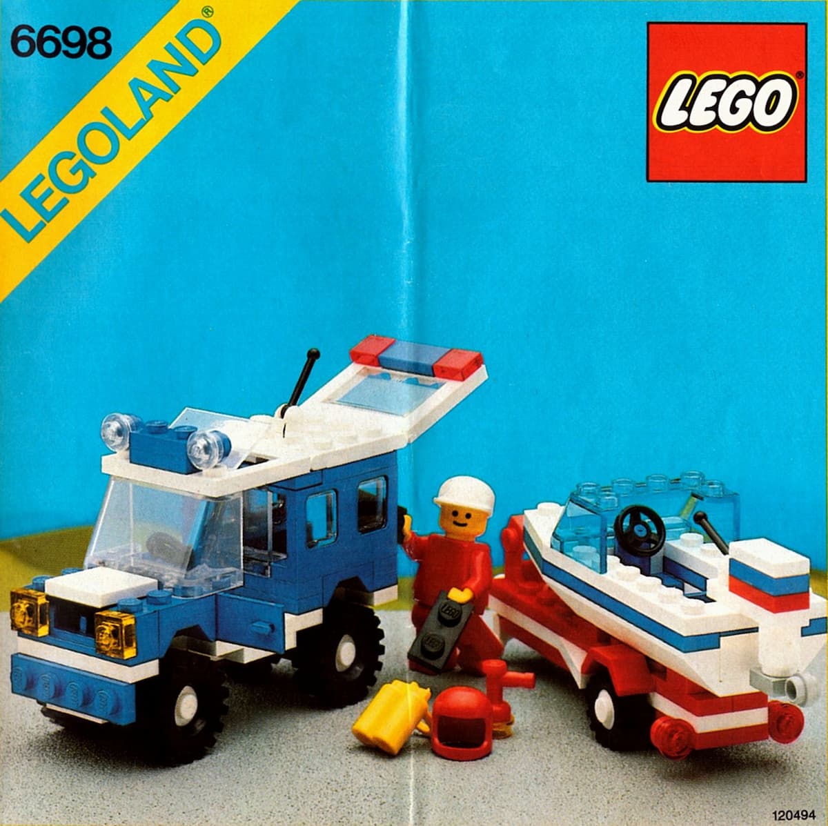 RV with Speedboat LEGO set (#6698-1)