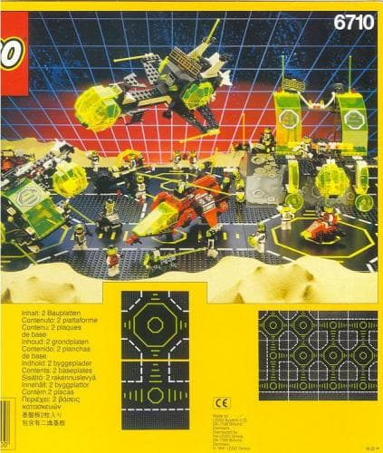Space Landing Pads LEGO set (#6710-1)