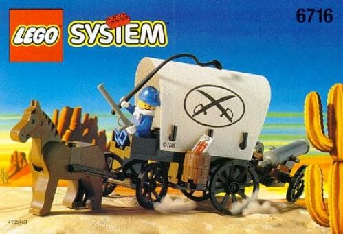 Covered Wagon LEGO set (#6716-1)