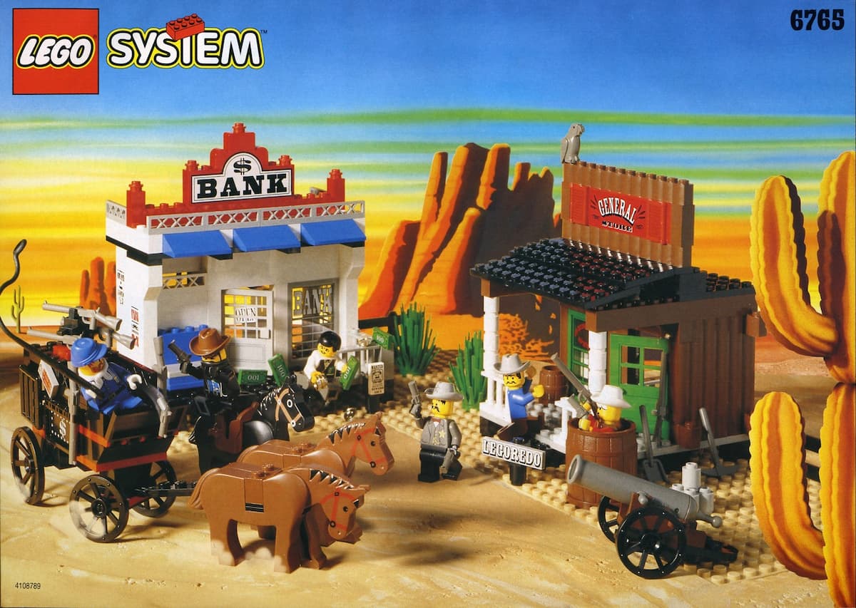 Gold City Junction LEGO set (#6765-1)