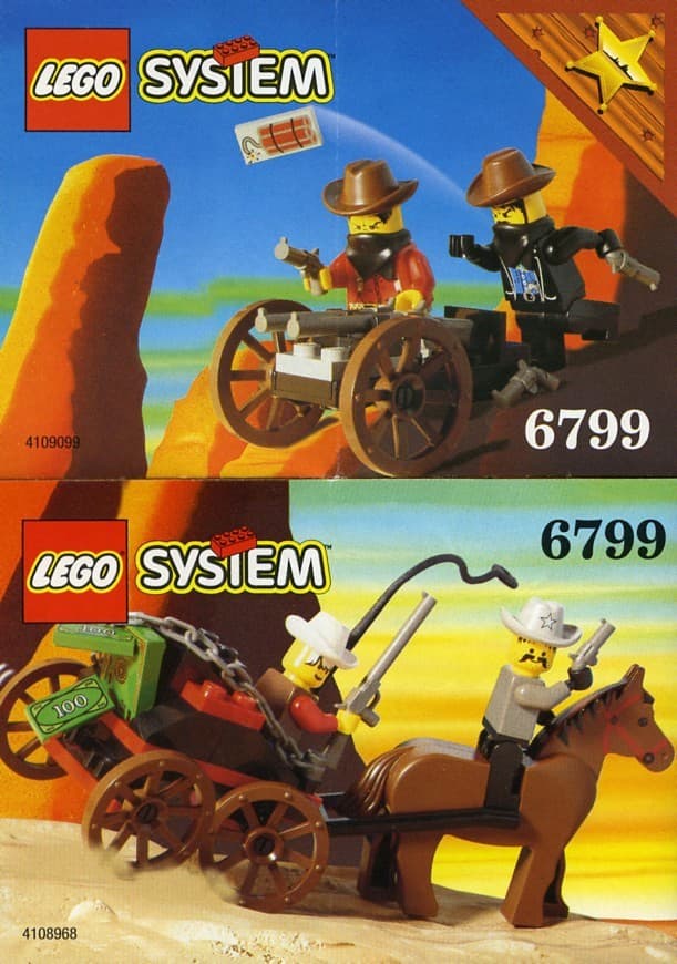 Showdown Canyon LEGO set (#6799-1)