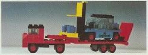 Low-Loader with Fork Lift Truck LEGO set (#684-1)