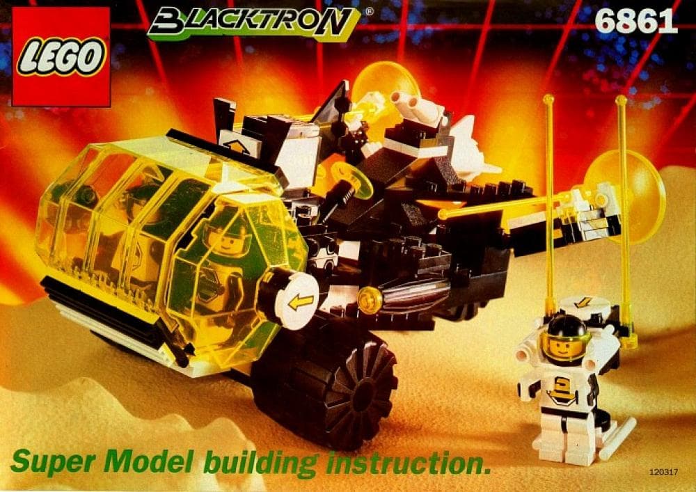 Super Model Building Instruction LEGO set (#6861-2)