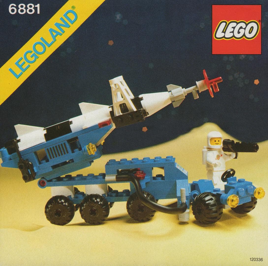 Lunar Rocket Launcher LEGO set (#6881-1)