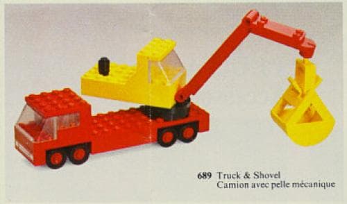 Mobile Crane LEGO set (#689-1)