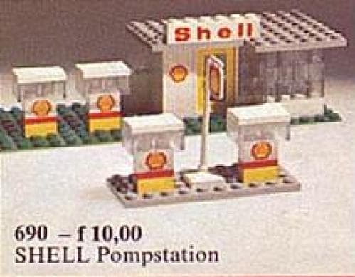 Shell Station LEGO set (#690-1)