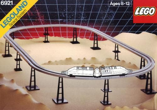 Monorail Accessory Track LEGO set (#6921-1)