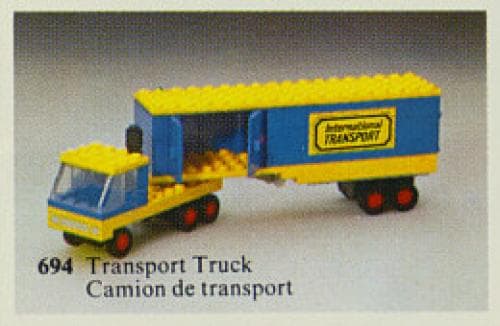 Transport Truck LEGO set (#694-1)