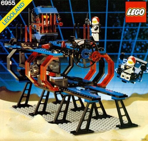 Space Lock-Up Isolation Base LEGO set (#6955-1)