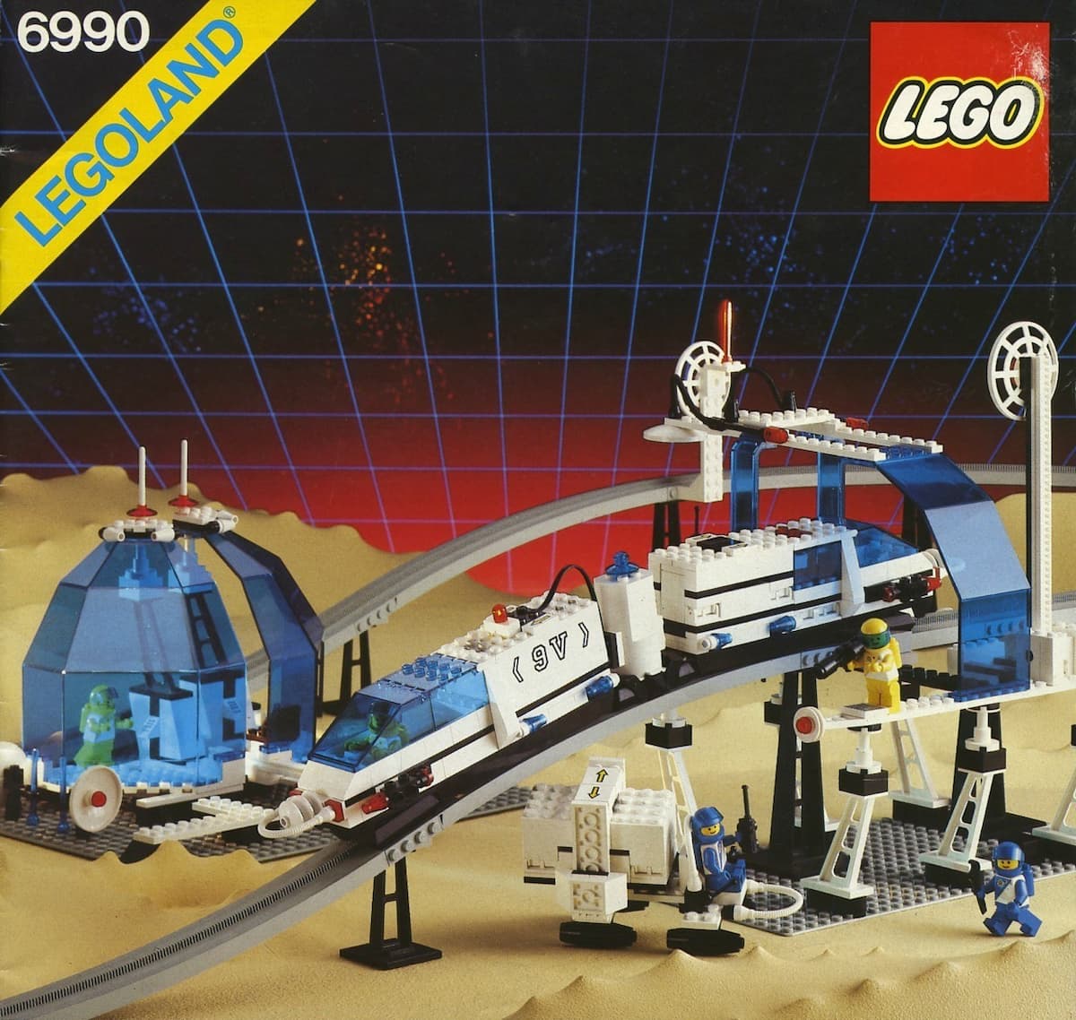 Monorail Transport System LEGO set (#6990-1)