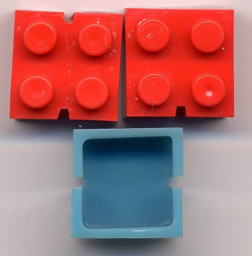 Single 2 x 2 Brick (ABB) LEGO set (#700.1.2-1)