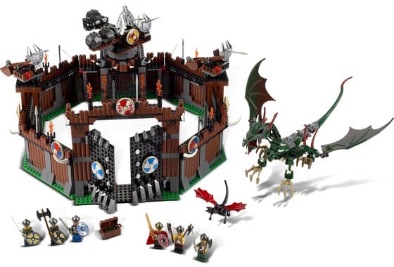 Viking Fortress against the Fafnir Dragon LEGO set (#7019-1)