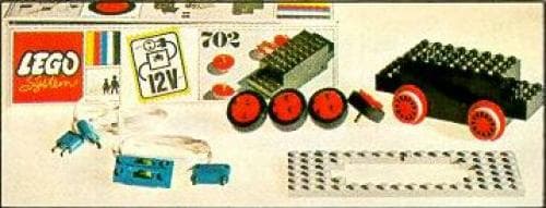 12V Motor with Accessories Pack LEGO set (#702-1)