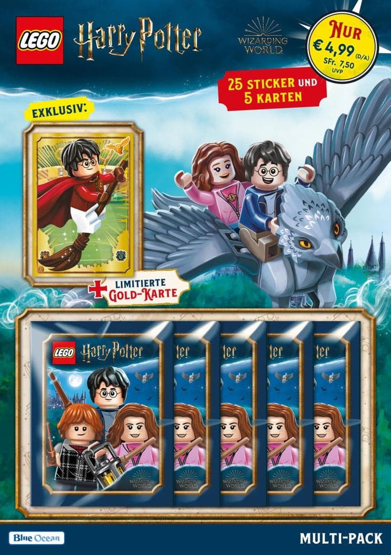 Harry Potter Stickers and Cards - Multi-Pack (German Version) LEGO set (#702213-1)