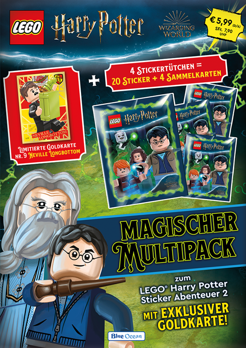 Harry Potter Stickers and Cards Series 2 - Multi-Pack (German Version) LEGO set (#702452-1)
