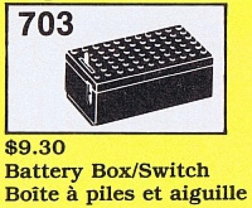 Battery Box LEGO set (#703-3, 1984)