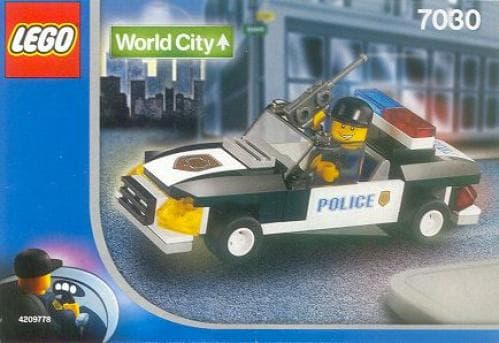 Squad Car LEGO set (#7030-1)