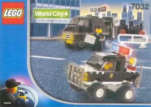 Highway Patrol & Undercover Van LEGO set (#7032-1)