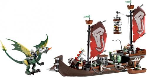 Troll Warship LEGO set (#7048-1)