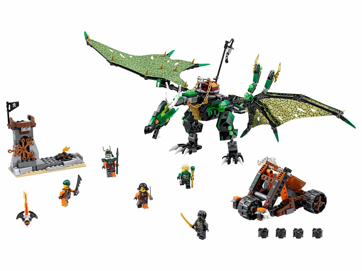 The Green NRG Dragon LEGO set (#70593-1)
