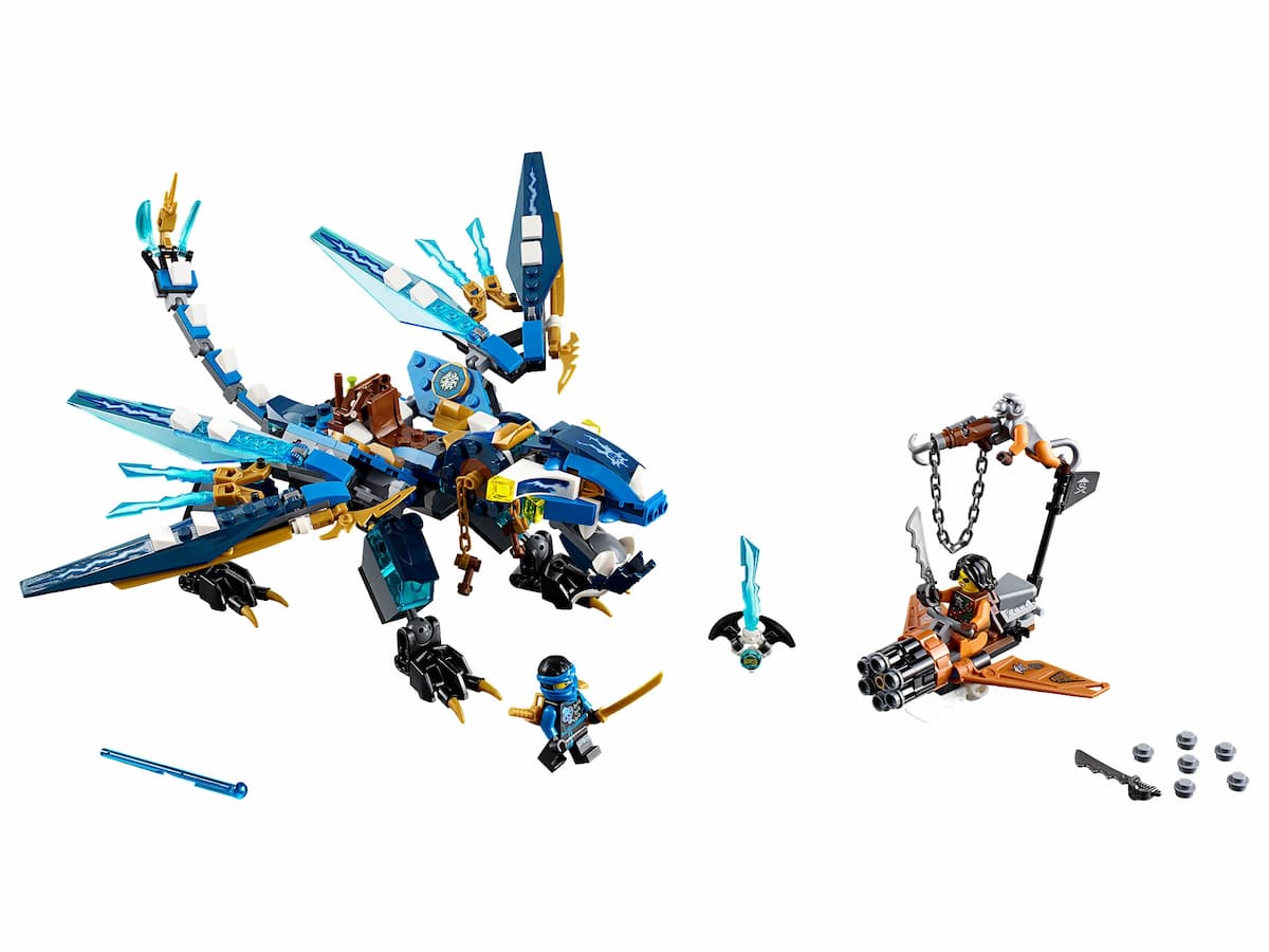 Jay's Elemental Dragon LEGO set (#70602-1)
