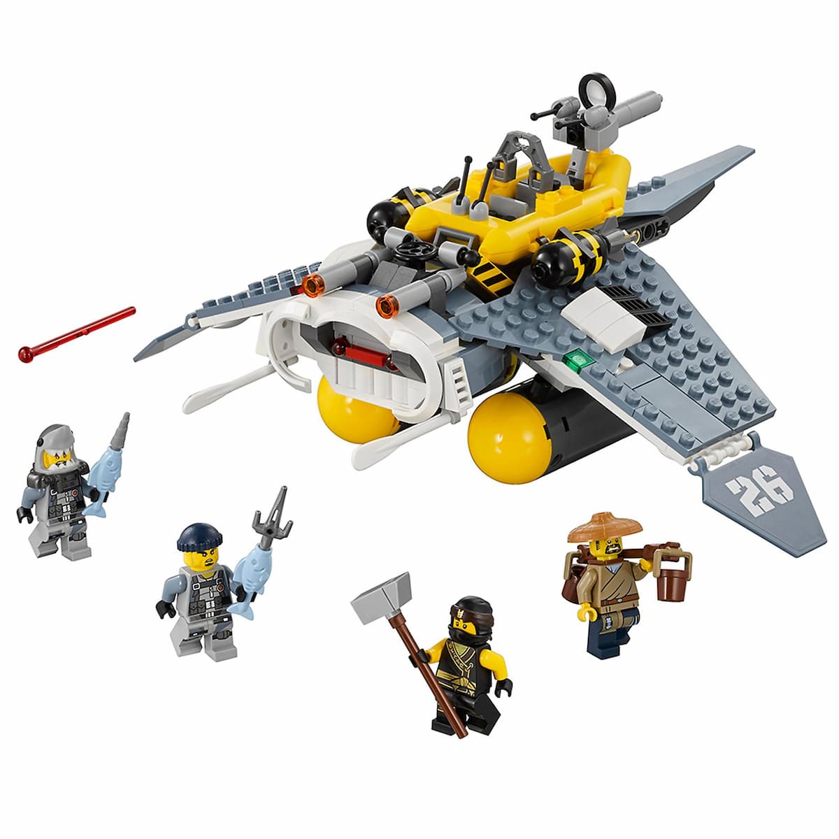 Manta Ray Bomber LEGO set (#70609-1)