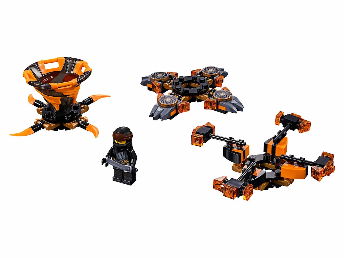 Spinjitzu Cole LEGO Ninjago set (#70662-1, 2019)
