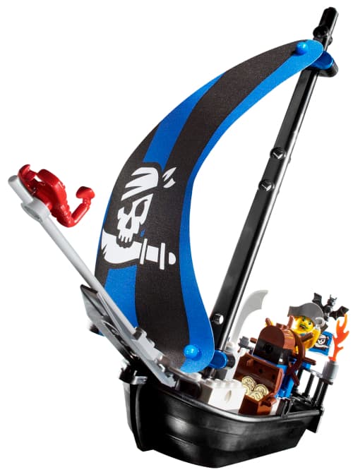 Captain Kragg's Pirate Boat LEGO set (#7072-1)